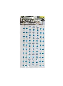 Купить Стразы-кристаллы средняя упаковка (1461-5G/2) (голуб. бус. звездочки/бел. жемчуг) — Фото №1