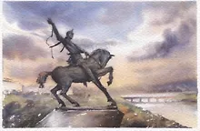 Купить Открытка Уфа Памятник Салавату Юлаеву (картон) — Фото №1