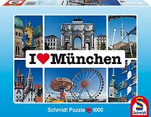 Купить Паззл Schmidt 1000эл "Я люблю Мюнхен" 59284 — Фото №1
