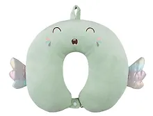 Купить Подголовник с кнопкой Аксолотль (текстиль) (30х30) (12-1724-PP5) — Фото №1