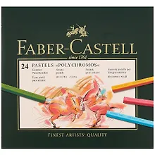 Купить Пастель «Polychromos», Faber-Castell, 24 цвета — Фото №1