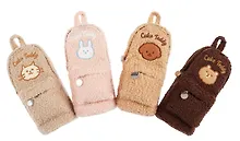 Купить Пенал-рюкзачок "Curls", мех, ассорти — Фото №1