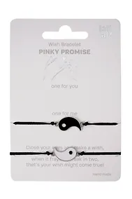 Купить Набор парных браслетов с подвеской «Инь - Ян» (Lafilaf) — Фото №1