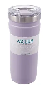 Купить Термостакан Лавандовый (пластик/металл) (710мл) (12-07599-M6) — Фото №1