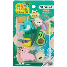 Купить Набор Ластики пазлы "Magical Zoo", 17х10,5 — Фото №1