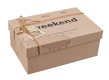 Купить Коробка подарочная "Weekend" 21*14*8.5см, картон — Фото №1