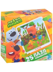 Купить Пазл Оригами, МиМиМишки 25эл., поле (220х220)+карточка с магнитом — Фото №1