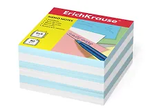 Купить Блок-куб 90*90*50 белый/голубой, ErichKrause — Фото №1