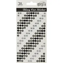 Купить Стразы Диагональ Серебро, 18,5*9 — Фото №1