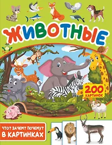 Купить Животные. 200 картинок — Фото №1