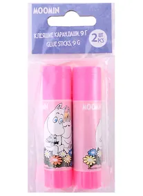 Купить Клей-карандаш 02шт "Муми-тролли" основа ПВА, подвес — Фото №1