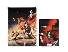 Купить Набор Небожители 3: обложка д/паспорта , картхолдер на телеф (Обложка для паспорта Благословение небожителей  Хуа Чэн у воды (ПВХ бокс)+Чехол для карточек на телефон Благословение небожителей Хуа Чэн) — Фото №1