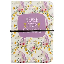 Купить Визитница Единороги с цветами (В2017-028) — Фото №1