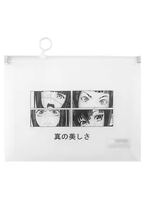 Купить Папка на молнии Yoi, "Аниме. Лица", с расширением A5 — Фото №1