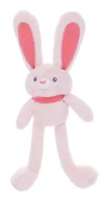 Купить Мягкая игрушка Зайчик с банданой розовый (30см) (14-0899-202505-T47) — Фото №1