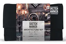 Купить Набор маркеров SKETCHMARKER Architecture Set 24шт архитектура + сумка органайзер — Фото №1