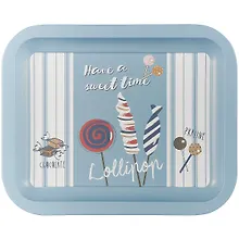 Купить Мини-поднос Десерты матовый (металл) (21х17) (12-09412-03141-11-2) — Фото №1