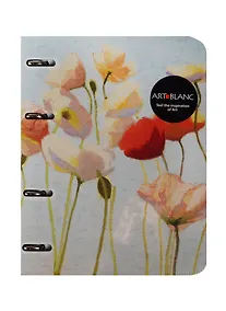 Купить Тетрадь на кольцах в клетку Art-Blanc, Fleur, 120 листов — Фото №1