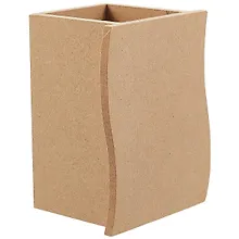 Купить Набор для творчества Заготовка Карандашница МДФ, 6,5*10,*8,5см — Фото №1