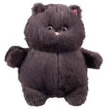 Купить Мягкая игрушка Котик с щечками (серый) (35см) (12-0960-202411-T16) Bookvalno — Фото №1