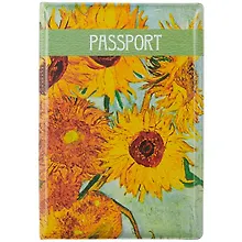 Купить Обложка для паспорта Винсент Ван Гог Подсолнухи (ПВХ бокс) (12-999-27-550) — Фото №1