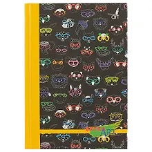 Купить Творческий ежедневник «Extra art. Модные звери», 128 листов, А5 — Фото №1