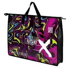 Купить Папка для чертежей и рисунков А3 "КИСЛОТНЫЙ СТИЛЬ" 45*33*9см, внутр.ПВХ карман, дно с расширением, текст.ручки, УФ-печать — Фото №1