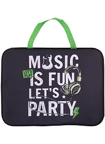 Купить Папка для тетрадей А4 "Music" 35*26,5*6см, молния, ткань — Фото №1