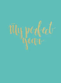 Купить Ежедневник. My perfect year (мятный) (в точку) — Фото №1