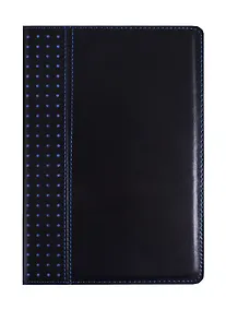 Купить Ежедневник недат. А5 176л "Сариф" синий/"Виннер" салатовый, кожзам, обл.поролон, ляссе, Escalada — Фото №1