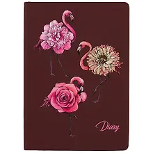 Купить Недатированный ежедневник «Софт-тач. Фламинго», 160 листов, А5 — Фото №1