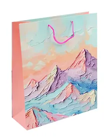 Купить Пакет А4 32*26*10 "Горы. Basic" нейтр. бум.мат.ламинат — Фото №1