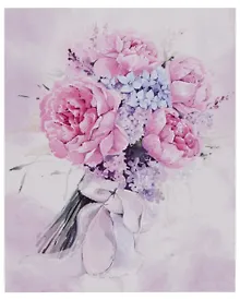 Купить Набор для творчества. Алмазная мозаика "Букет невесты", 20 х 25 см — Фото №1