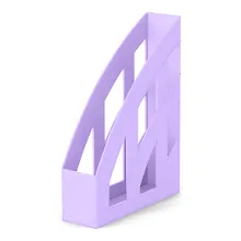 Купить Лоток вертикальный "Office, Pastel" 75мм, пластик, фиолетовый, ErichKrause — Фото №1