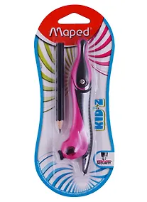 Купить Циркуль школьный "Kids" универсальный держатель, карандаш, в ассортименте — Фото №1