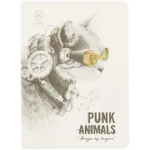 Купить Записная книжка «Punk animals», 24 листа, А6 — Фото №1