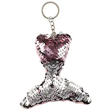 Купить Брелок с пайетками Хвост русалки (текстиль) — Фото №1