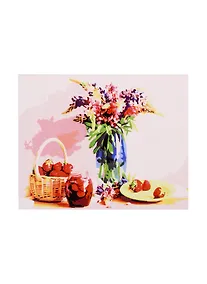 Купить Набор д/творчества Рыжий кот Холст с красками 30х40см по номерам Радости лета Х-1754 — Фото №1