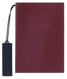 Купить Ежедневник недат. А5 160л 146х211 мм "Шеврет" бордовый, иск.кожа, мягкий переплет, блинт.тиснение, офсет, закладка, 2 ляссе, инд.уп — Фото №1