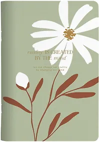 Купить Тетрадь 48л кл. "April", ромашка, карт.обл., микротекстурирование, ламинация, скрепка — Фото №1