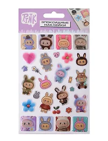 Купить Наклейки эпоксидные 110х200 (Монстры) (10131010/200825/5273527, Китай) — Фото №1