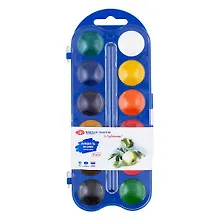 Купить Краски акварельные 12цв "Я-Художник!", пласт.уп., ЗХК — Фото №1