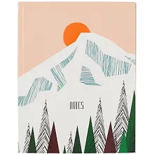 Купить Книга для записей А5 80л кл. "Adventure" интегр.перепл., глянц.ламинация, типографск.бумага — Фото №1