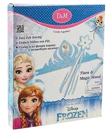 Купить Набор для создания аксессуаров из фетра "Принцесса Эльза". -Китай: (Disney FROZEN). 63832 387281 — Фото №1