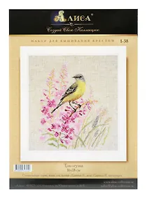 Купить Набор для вышивания крестом "Трясогузка" 16х18см — Фото №1