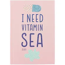 Купить Ежедневник недатированный «Vitamin sea» А6+, 128 листов, Listoff — Фото №1