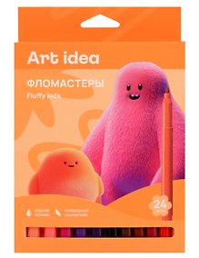 Купить Фломастеры Art idea, 24 цвета — Фото №1