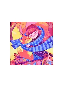 Купить Холст с красками по номерам Теплые объятия (ХК-8773) (20х20см) (13цв) (Рыжий Кот) (3+) (коробка) — Фото №1