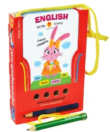 Купить English. Учимся говорить. Игра развивающая и обучающая (с карандашом) — Фото №1