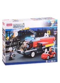 Купить Конструктор серии Пожарный, 381 деталь, кор. — Фото №1